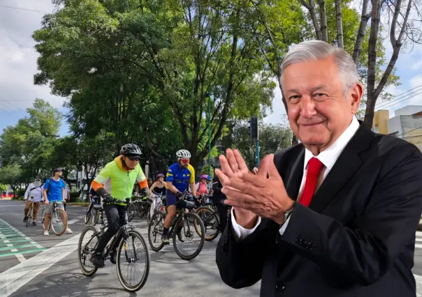 Cambian ruta del Muévete en Bici por informe presidencial en el Zócalo