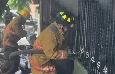 Se incendia casa en la colonia América Obrera de Guadalupe
