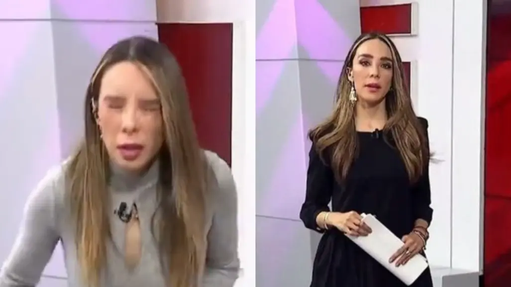 Selene Flores, conductora de Milenio se desvanece en vivo, ¿Qué le pasó?