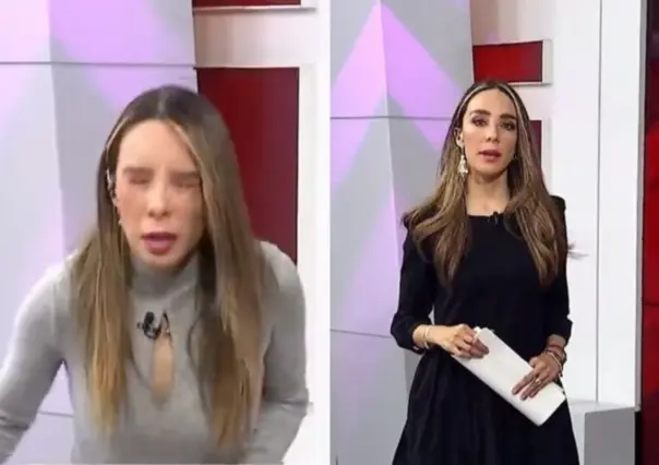 Selene Flores, conductora de Milenio se desvanece en vivo, ¿Qué le pasó?