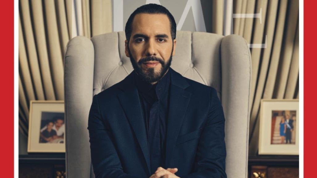 Nayib Bukele protagoniza portada de TIME; descarta un tercer mandato