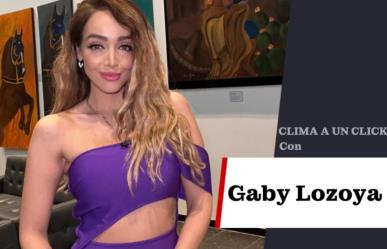 Jueves con condiciones cambiantes: Gaby Lozoya