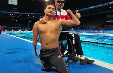 ¡Tercera medalla para México! Ángel Camacho logra bronce en natación