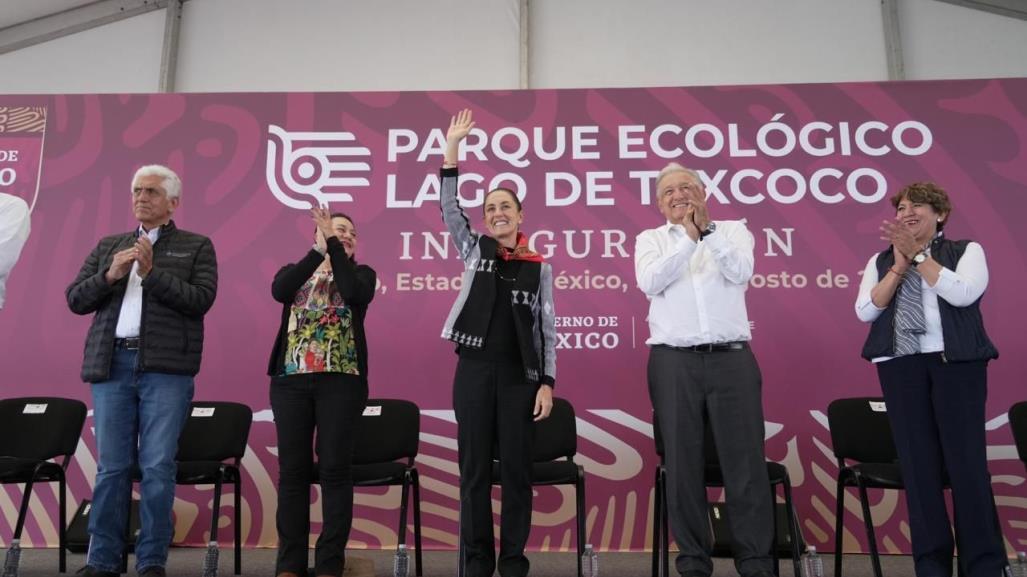 Inauguración del Parque Ecológico Lago de Texcoco