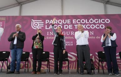 Inauguración del Parque Ecológico Lago de Texcoco