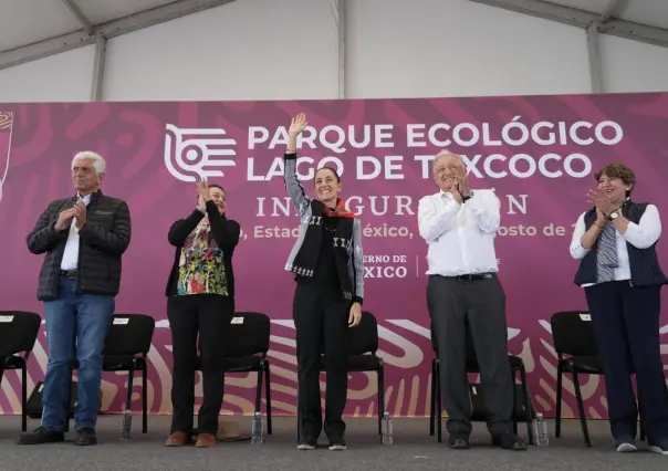 Inauguración del Parque Ecológico Lago de Texcoco