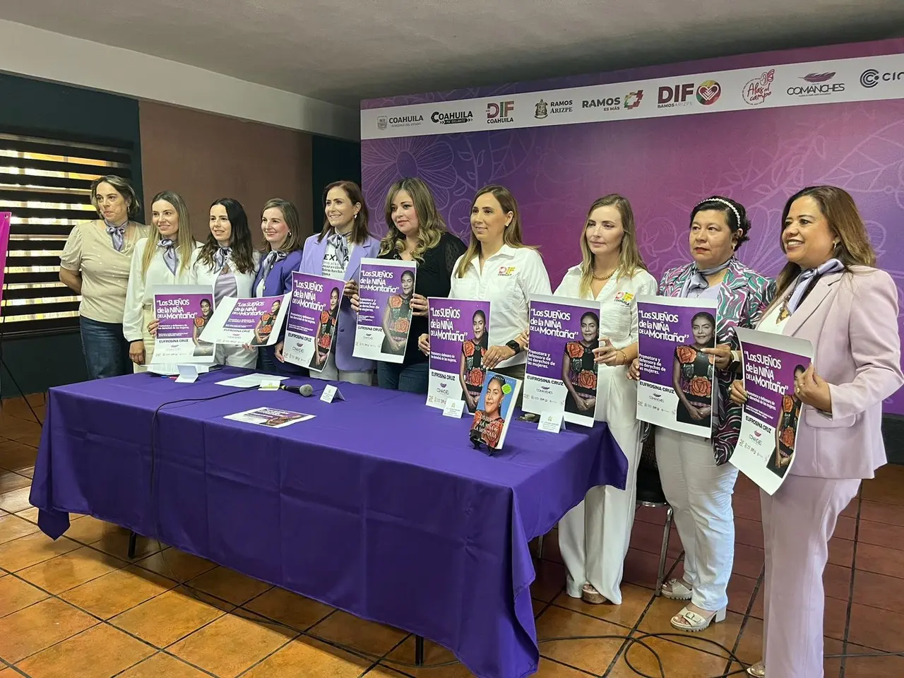 Este grupo de mujeres originarias de Ramos Arizpe busca fortalecer y apoyar a las mujeres en la región sureste. (Fotografía: Marco Juárez)