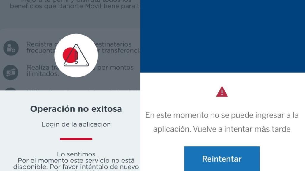 BBVA y Banorte fallan en México...¡en viernes de quincena!