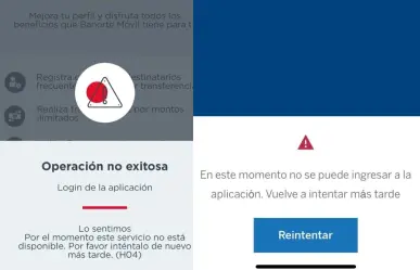 BBVA y Banorte fallan en México...¡en viernes de quincena!