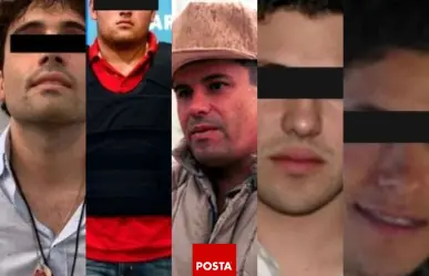 Ellos son todos los hijos de Joaquín El Chapo Guzmán, fundador del Cártel de Sinaloa
