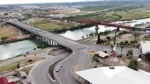 Puente Internacional de Eagle Pass Piedras Negras. Foto de Miguel Ángel Riquelme.