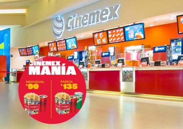 Por Cinemex Manía habrá combos con descuento