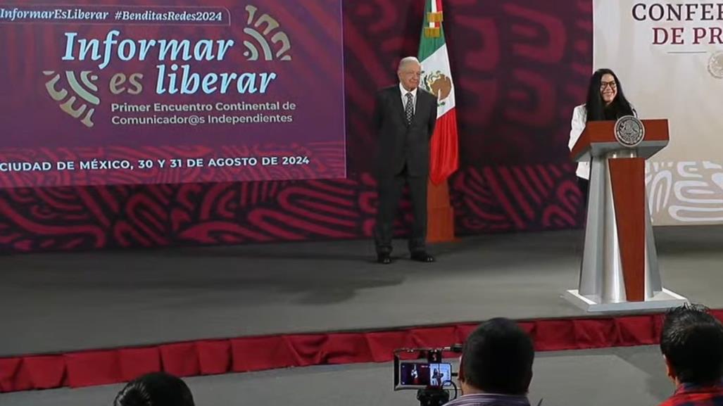 Primer Encuentro Continental de Comunicadores Independientes, en la Mañanera