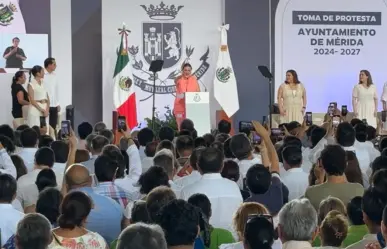 Cecilia Patrón Laviada toma protesta como Alcaldesa de Mérida