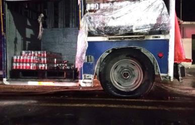 Camión de cerveza se incendia por falta de mantenimiento en San Nicolás