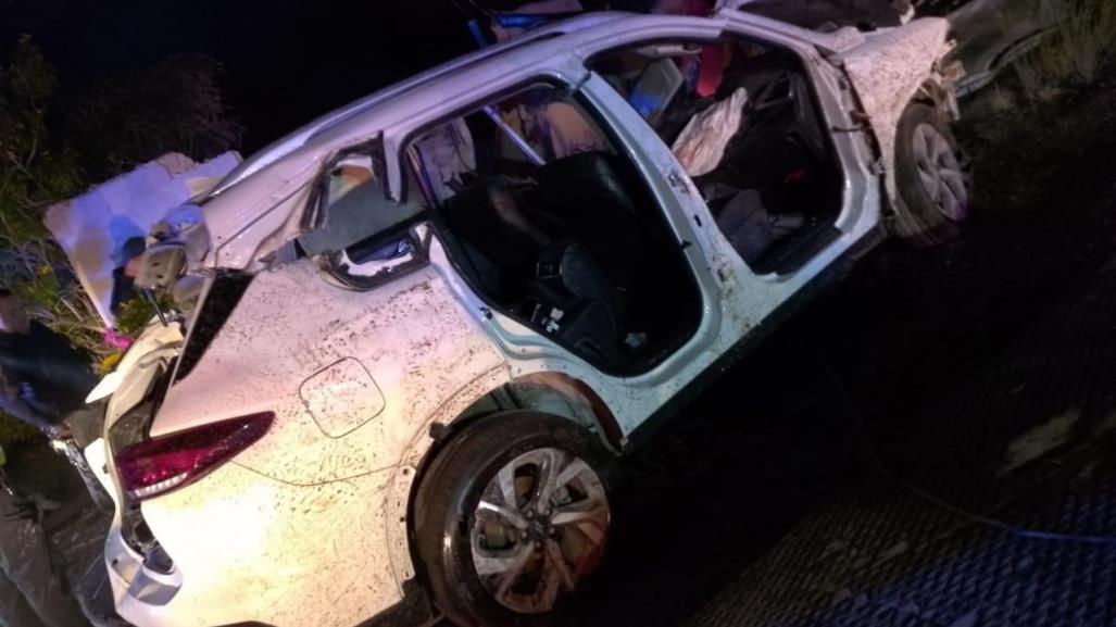 4 lesionados de gravedad en accidente automovilístico en Lerdo