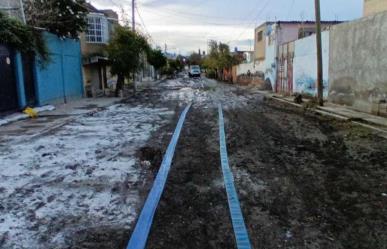 Chalco: Un mes y todavía quedan aguas negras en siete calles