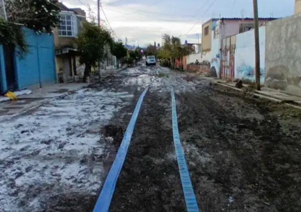 Chalco: Un mes y todavía quedan aguas negras en siete calles