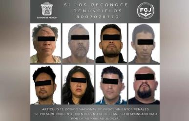 Golpe al triple: detienen a 8, rescatan 10 perros y aseguran droga en cateos