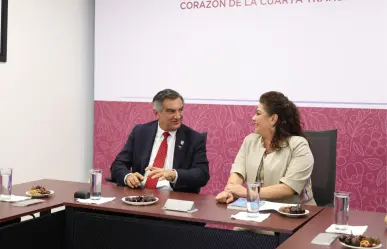 Se reúnen el gobernador y la presidenta del DIF Tamaulipas con Clara Brugada