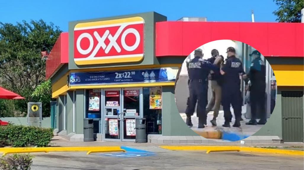 Arrestado por intentar robar cervezas en un OXXO de Ciudad Caucel