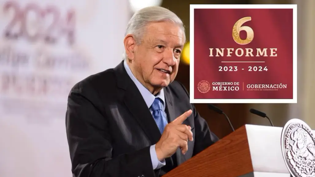 Sexto informe de Gobierno del Presidente AMLO ¿A qué hora y cómo verlo en vivo?