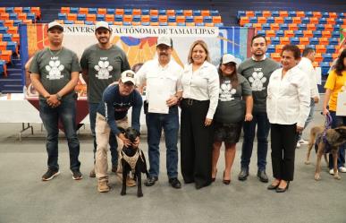 Lleva con éxito la UAT el evento Adopta un Héroe Canino