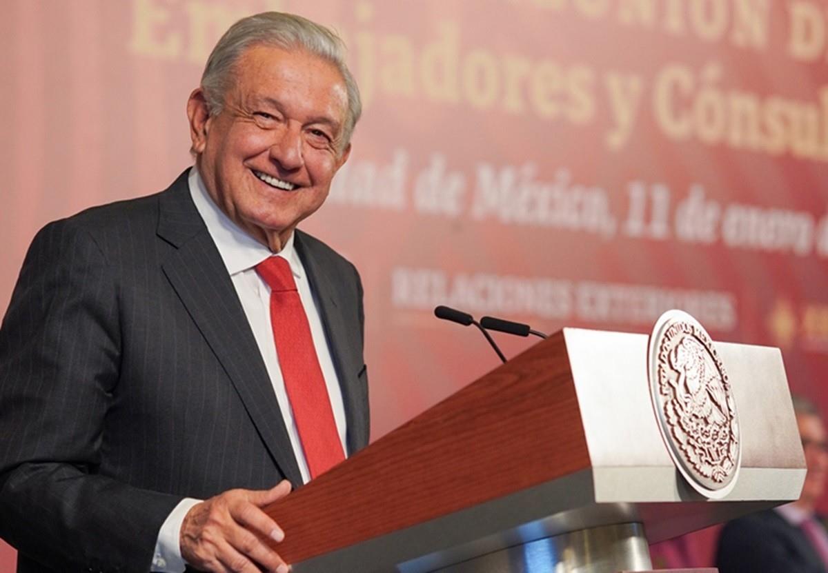En la imagen el presidente de México, Andrés Manuel López Obrador, durante un evento. Foto: Facebook Andrés Manuel López Obrador