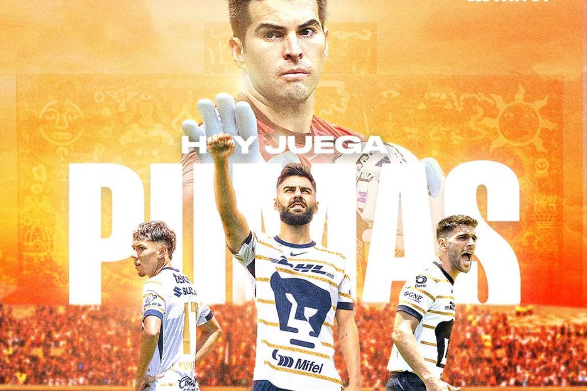 Pumas vs Tigres en vivo, Foto: X (Twitter) @PumasMX