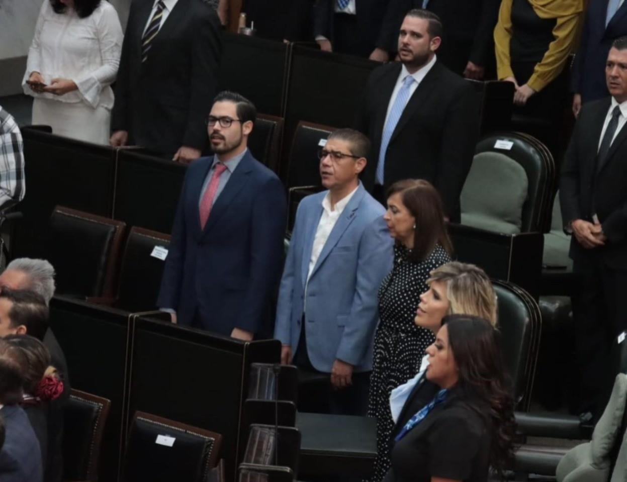 Francisco Treviño presente en el inicio de la 77 legislatura del Congreso de Nuevo León- Foto: Facebook Paco Treviño.