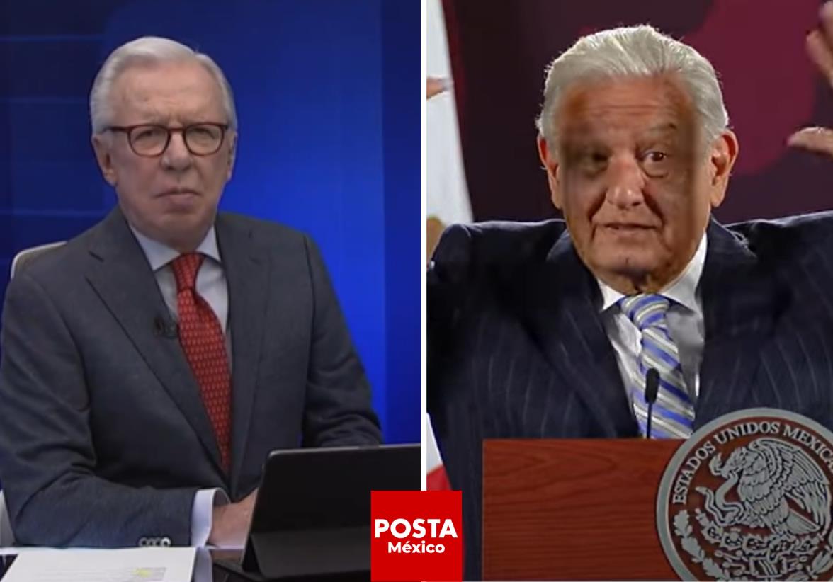Luego de que AMLO lo criticara públicamente, Joaquín López-Dóriga alerta sobre los peligros de la ira en un líder, instando al mandatario a actuar con serenidad para evitar consecuencias graves. Foto: Especial