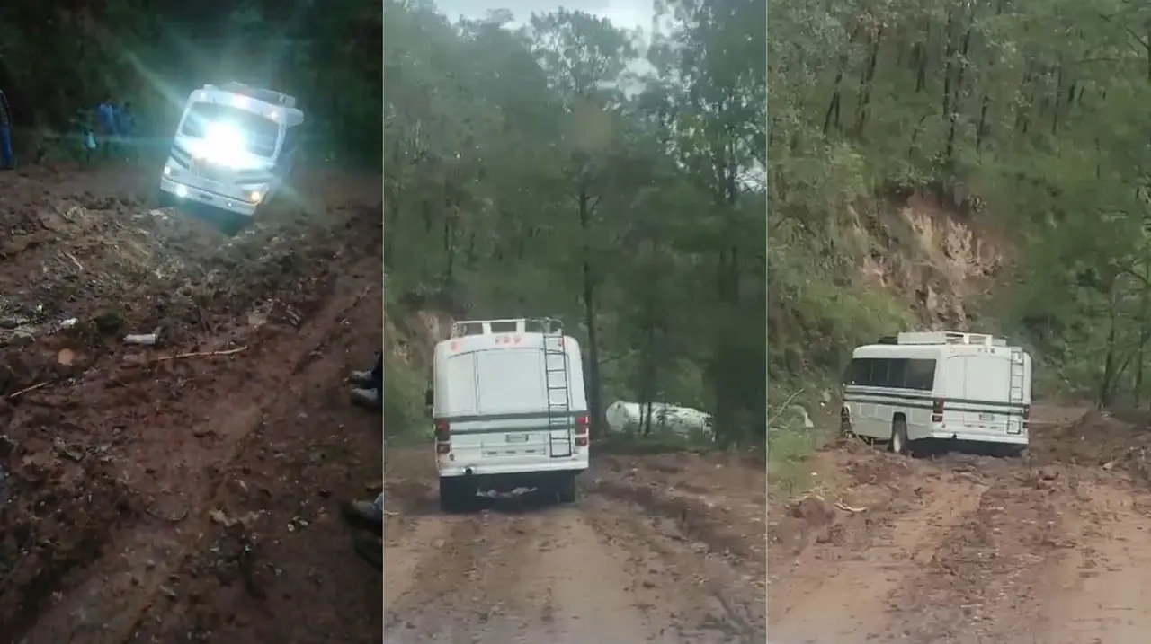 Pide población de Tayoltita mejorar los caminos rurales. Foto: Especial.