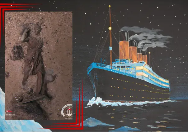 Nueva expedición al Titanic encuentra estatua Diana de Versalles