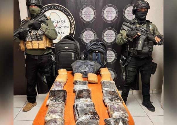 Desmantela FGE células delictivas dedicadas al narcotráfico en Coahuila