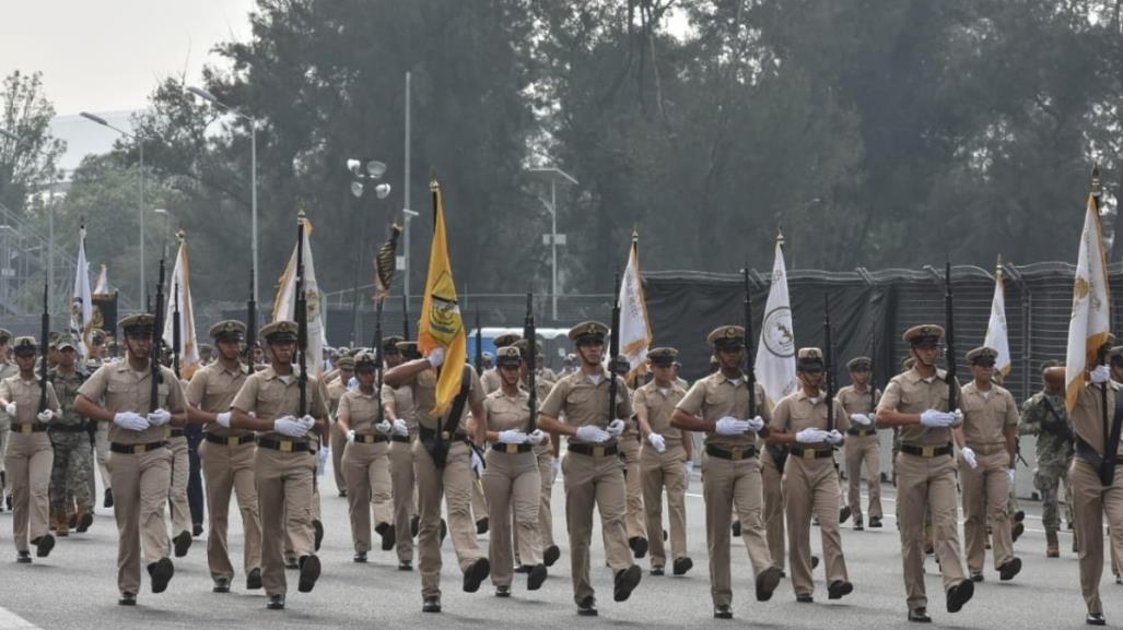 Listo el contingente de la Armada de México que participará el 16 de septiembre