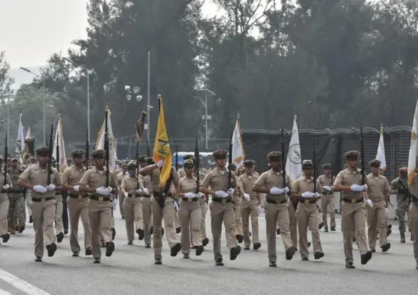 Listo el contingente de la Armada de México que participará el 16 de septiembre