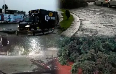 Lluvia ahoga varios municipios de Edomex la tarde de este 03 de septiembre