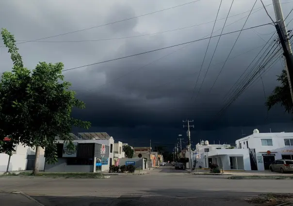 Nueva onda tropical traerá lluvias intensas y vientos fuertes a Yucatán