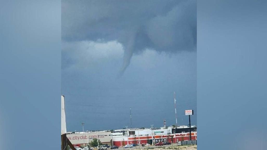 Advierten de posible formación de tornado en Piedras Negras