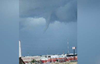 Advierten de posible formación de tornado en Piedras Negras