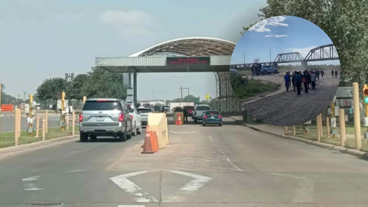 Puente internacional que conecta Piedras Negras con Eagle Pass / Foto: Redes Sociales