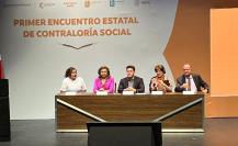 Celebran el primer encuentro estatal de Contraloría Social