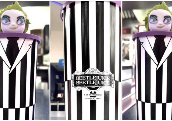 Llega vaso coleccionable de Beetlejuice ¿Cuánto cuesta y dónde? (VIDEO)