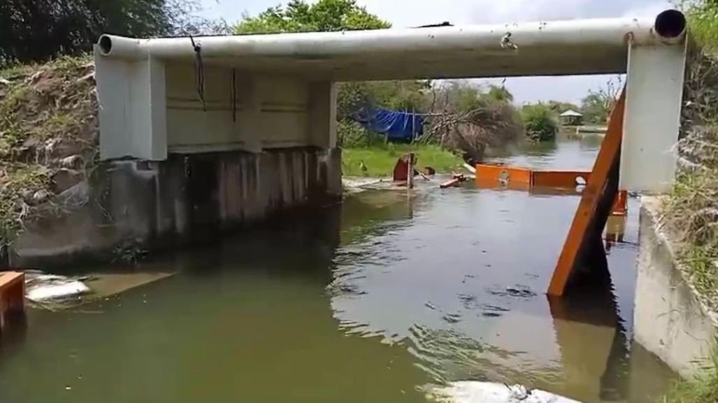 Riesgo de contaminación por fallo en las compuertas del Estero Camalote