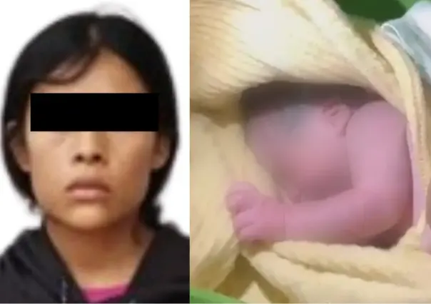 Detienen a mujer que abandonó a recién nacido en Ecatepec (VIDEO)