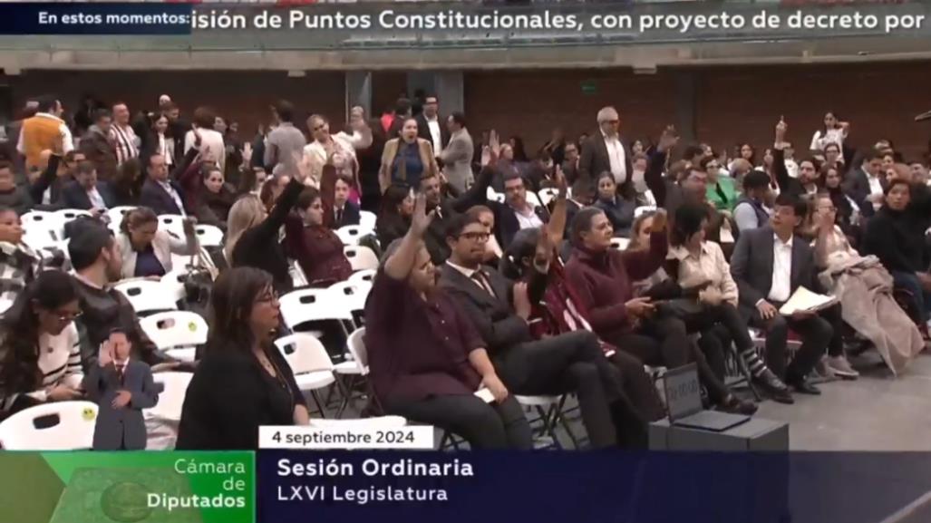 Aprueban en lo particular reforma judicial; pasa al Senado