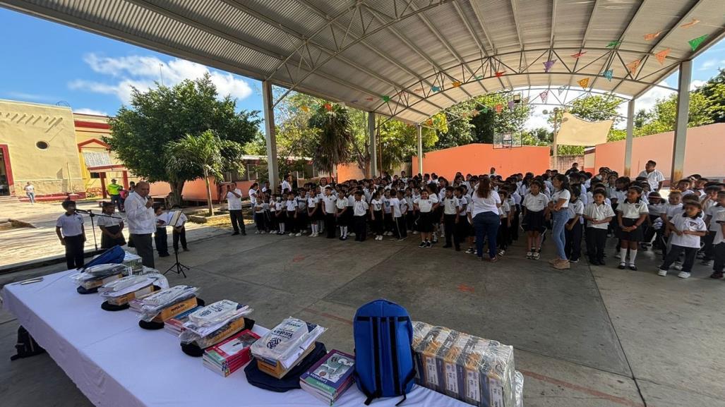 Comienza la entrega de paquetes del programa Impulso Escolar en Yucatán