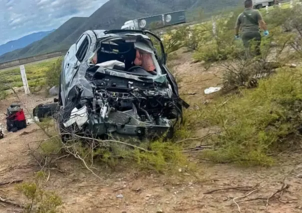 Muere un hombre al volcar en la autopista Durango - Gómez Palacio