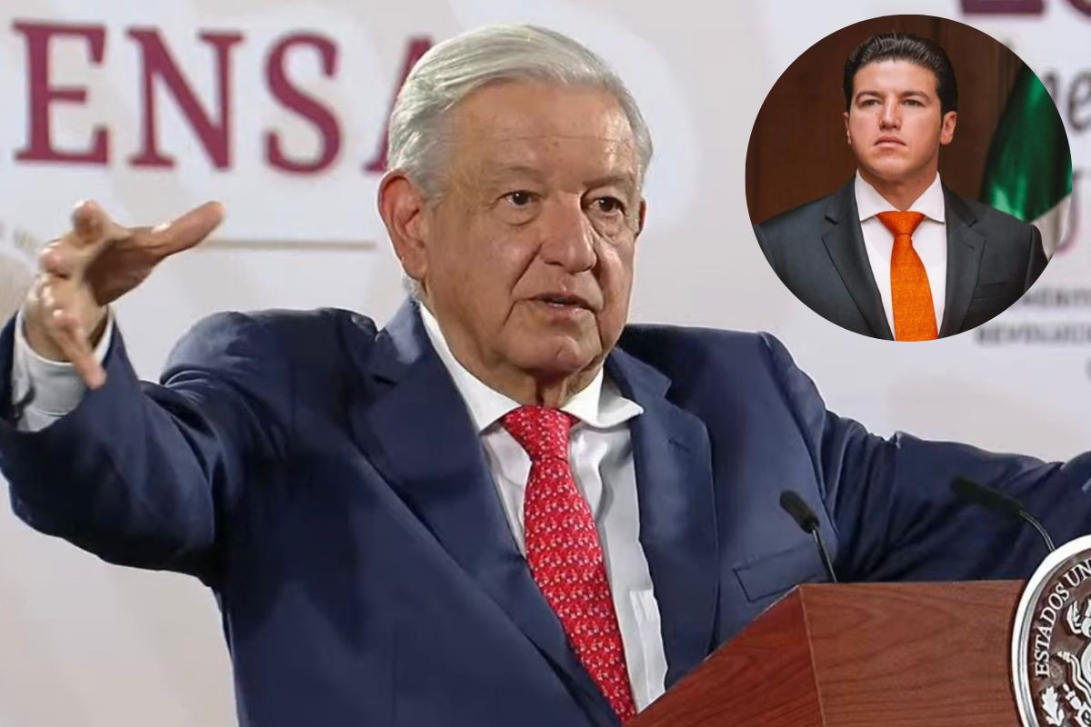 Andrés Manuel López Obrador, Samuel García. Foto: Captura de pantalla