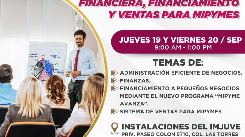 Ofrecen cursos gratuitos de capacitación para jóvenes emprendedores